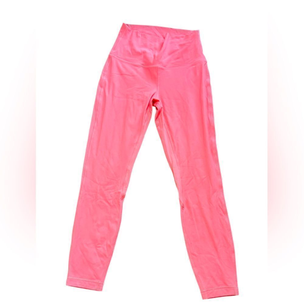 Lululemon Coral Orange 7/8” Leggings